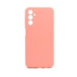 &bdquo;Connect&ldquo; Samsung Galaxy A14 4G / A14 5G auk&scaron;čiausios kokybės mink&scaron;tas silikoninis dėklas, rožinis