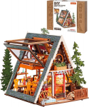 Mini namas 3D konstruktorius Rolife A-Frame Cabin Kalnų namelis, DG181, 336 d.