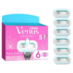 Gillette Venus Party Edition Skustuvo Keičiamos Galvutės, 6 vnt.