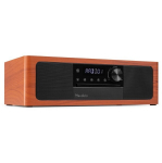 Muzikinis centras Audizio Lunata Premium CD/DAB+/FM/USB/BT, vy&scaron;nios medienos