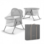 Lovytė-lop&scaron;ys kūdikiams Kinderkraft Lovi, grey