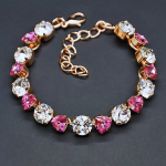 Apyrankė moterims DiamondSky Romantic Tenderness II su Swarovski kristalais