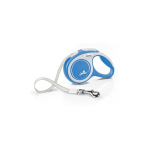 Flexi automatinis pavadėlis New Comfort S, mėlynas, 5 m