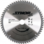 Sthor diskinis pjūklas medienai 250x30 mm, 60 dantų
