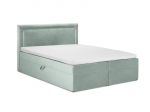 Lova Mazzini Beds Yucca 200x200 cm, &scaron;viesiai žalia