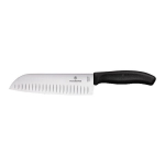 Santoku virtuvės peilis su kuliniu &scaron;lifu Swiss Classic, 170 mm