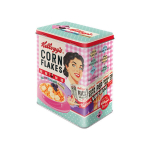Dėžutė metalinė Kellogg`s Corn Flakes The best to you every morning