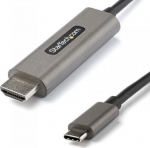 StarTech.com USB-C į HDMI 4K 60Hz HDR10 3m grafinis adapteris - Ultra HD USB Type-C į HDMI 4K 2.0b - Keitiklis Gra