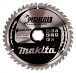 T.C.T. pjūklas 216X30X2,0MM, Z-45, 10&deg;, Efficut E-06971 Makita