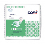 Sauskelnės Seni Optima Trio, L dydis, 10 vnt.