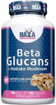 Maisto papildas Haya Labs Beta Glucans + Maitake Mushroom, 90 kaps.
