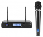 VONYX WM61 bevielis mikrofonas UHF 16-kanalų su 1 rankiniu mikrofonu