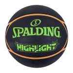 Krep&scaron;inio kamuolys Spalding Highlight, 7 dydis, juodas/žalias