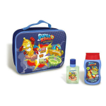 Rinkinys vaikams Superzings Cartoon: tualetinis vanduo EDT, 50 ml + du&scaron;o želė, 200 ml + kosmetinė