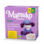 Mamuko avižų, grikių ir miežių ko&scaron;ė kūdikiams nuo 6 mėn. (200g)