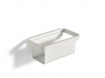 Pakabinama lentynėlė Zone Rim Balta 22 x 11.4 x 9 cm