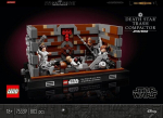 75339 LEGO&reg; Star Wars Death Star &scaron;iuk&scaron;lių preso diorama