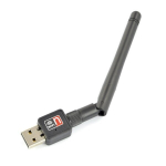 WiFi tinklo adapteris N 150Mbps, su antena