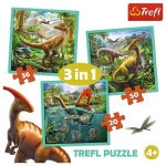 Dėlionė Nuostabus dinozaurų pasaulis 3in1