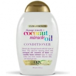 Kondicionierius ogx coconut miracle oil sausiems pažeistiems plaukams, 385ml, 385 ml