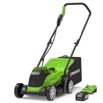 Vejapjovė Greenworks GD24LM33K4; 24 V; 1x4,0 Ah akum.
