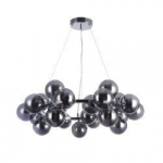 Lubinis sietynas Maytoni Modernus chromo spalvos su dūminiais kupolais MOD548PL-25CH