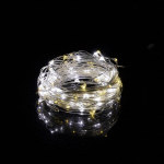 LED lempučių girlianda pakraunama baterijomis (100 LED)