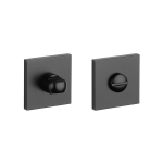 WC lizdai APRILE Q SLIM 7MM BLACK - juodas matinis