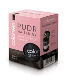 Žilų plaukų maskavimo pudra Colorwin Powder for Grey Hair and Volume Black, 3.2g