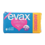 Paprasti įklotai su sparneliais Cottonlike Evax