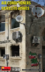 Klijuojamas Modelis MiniArt 35638 Air Conditioners & Satellite Dishes 1/35