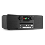 Audizio Naples internetinis radijo imtuvas CD/BT/DAB+/Internet juodas