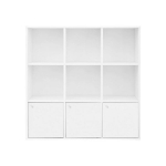 VASAGLE medinė spinta su atviromis lentynomis LBC33WT