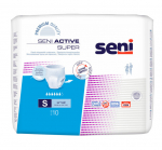 Sauskelnės Seni Active Super, S dydis, 10 vnt.