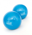 SISSEL&reg; Pilates svoriniai kamuoliukai, mėlyni, 450 g, 2 vnt.