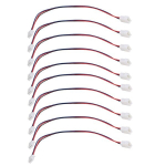 10 vienetų kabelio ilgintuvas 22Cm Jst-Xh 2S akumuliatoriaus balansavimo kabelis 22Cm automobiliui Rc valčiai lėktuvui