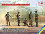 Klijuojamas Modelis ICM 48089 US Helicopter Pilots (Vietnam War) 1/48