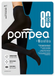 Pėdkelnės moterims Pompea Microfibra Nero, 80 DEN