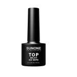 Gelinio nagų lako vir&scaron;utinis sluoksnis Sunone Top Milky No Wipe, 5 g