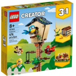 Konstravimo rinkinys - LEGO - 31143 - Pauk&scaron;čių namelis - 5 &scaron;arnyriniai pauk&scaron;čiai - 3 viename