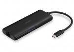 &Scaron;akotuvas Lindy 43358 4K HDMI, PD 3.0, Gigabit Ethernet, microSD/SD