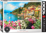 Dėlionė Eurographics, 6000-5763, Lake Como, Italy, 1000 d.