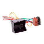 Topline mercedes e, slk quadlock iso auto jungtis magnetolai