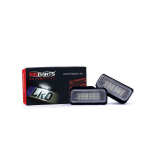 LED numerio ap&scaron;vietimas 6000K Mercedes W211 4D/5D, W203 5D, W219 4D, R171 2D
