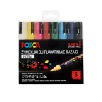 Markeriai Uni-Ball Posca PC-5M, 8 vnt.