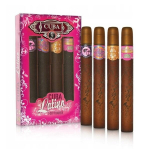 Rinkinys Cuba Latino moterims: kvapusis vanduo Brazil Copacabana EDP, 35 ml +&nbsp;kvapusis vanduo Brazil Carnaval EDP, 35 ml + kvapusis vanduo Mexico Maya EDP, 35 ml + kvapusis vanduo Mexico Cacatus EDP, 35 ml