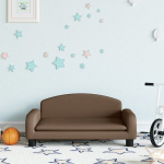 Vaiki&scaron;ka sofa vidaXL, ruda