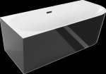 Vonia Mexen Mia, kairinė, 170 x 80 cm, White/Black+Black