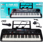 Vaiki&scaron;kas pianinas su mikrofonu, 61 klavi&scaron;as