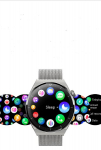 I&scaron;manusis laikrodis Huawei Watch GT 3 Pro Silver Mesh